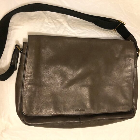 Heritage Crossbody Coach Messenger Bag (unisex) - Picture 1 of 7